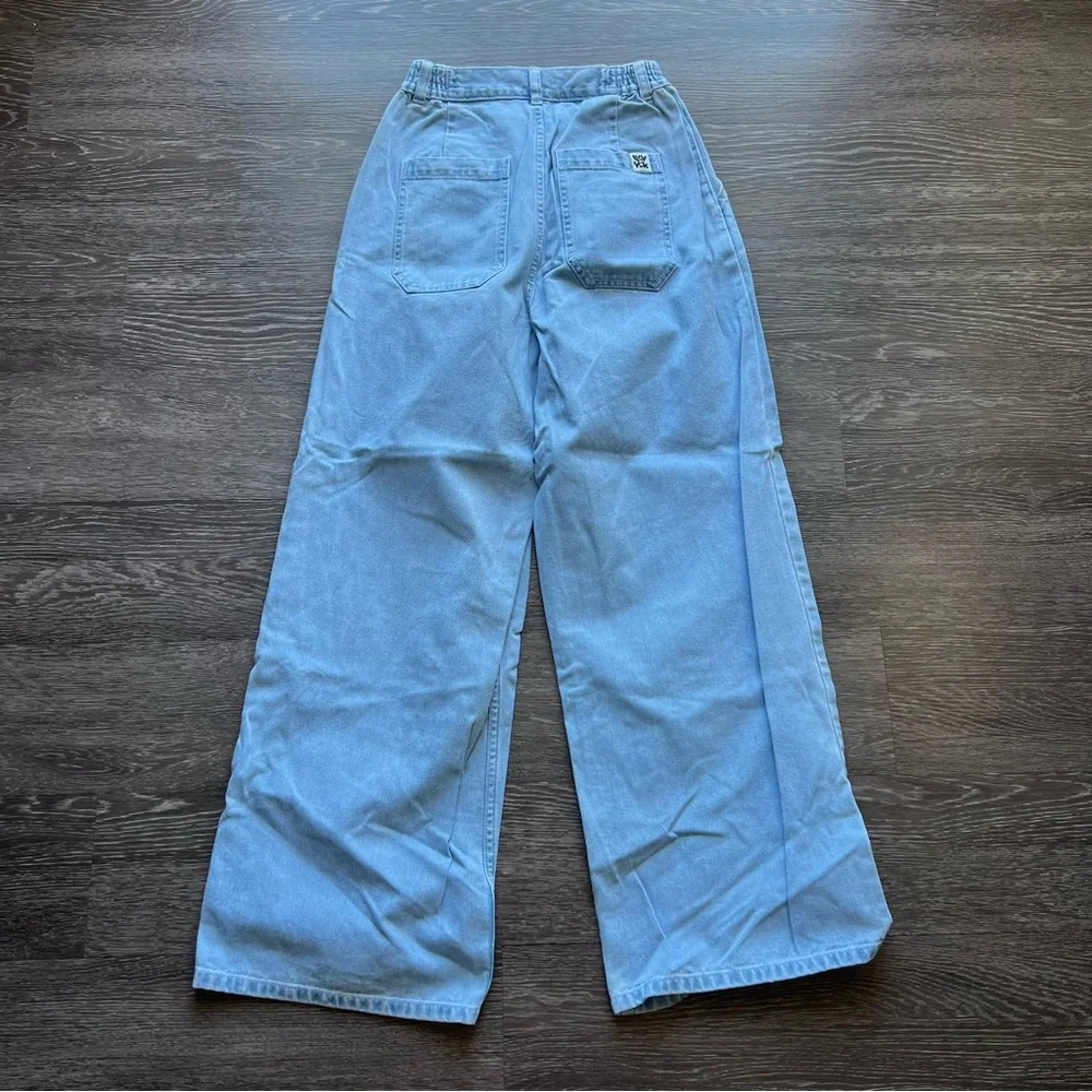 Lucy & Yak Cole Baggy High Waist Wide Leg Jeans - Picture 10 of 12